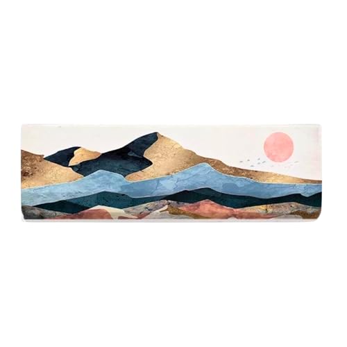 Image of Printed Split Ac Cover Indoor Unit For 1.5 Ton Capacity AC, Inner Unit Ac Cover, All Weather Cover /Attractive Digital Prints /Dustproof /Silken water-resistant Split Ac Cover (Mountain)