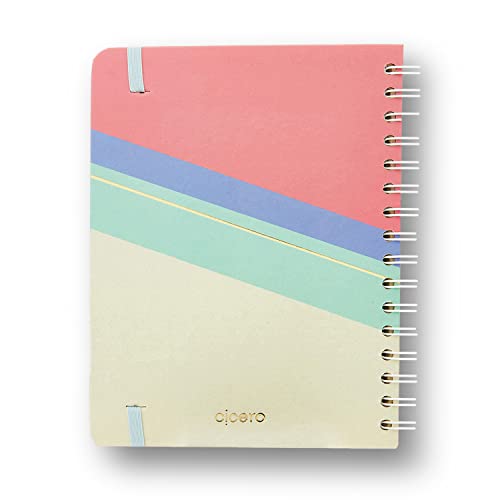 Planner Permanente Wire-O Pastel Block Semanal Notas A5 Sport, Cicero