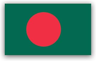 Bangladeshi Flag Sticker Decal - Self Adhesive Vinyl - Weatherproof - Made in USA - Bangladesh bgd bd 10" Wide