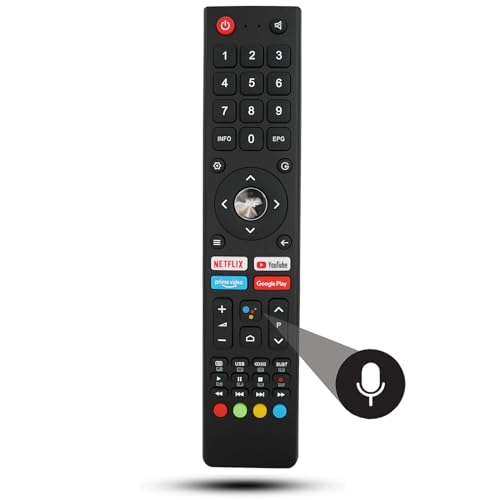 Télécommande vocale JVC avec micro pour Smart TV 4K LT-50KC508