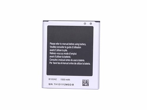 1 batería de repuesto B100AE de 1500 mAh para Samsung Galaxy Ace 3 S7270 S7272 S7260 S7262 G318 S7273