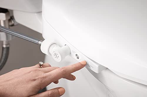 Moen Eb500 2-Series Standard Non-Electronic Bidet Seat For Round Toilets, White #TOP6