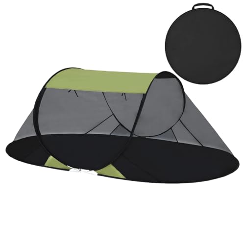 Akiky Pop Up Mosquito Tent for Camping,1 Person Camping Tent with Bug Screen Tent,Mosquito Net Foldable Portable for Adults Kids (ArmyGreen)