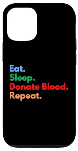 Eat Sleep Date Blood Repeat �������D�Ƃ� �X�}�z�P�[�X iPhone 12/12 Pro �p