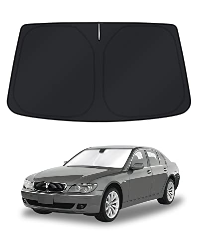 KUST Windshield Sun Shade for BMW 7 Series E65/E66/E67/E68 2001-2008 Window Accessories Shade Sun...