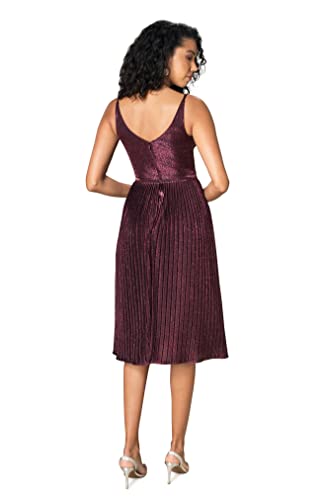 Image of Dress The Population Women's Haley Fit and Flare Midi Dress