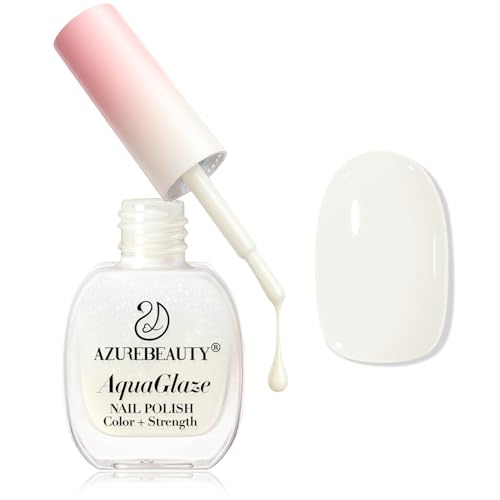 AZUREBEAUTY Warm White Nail Polish
