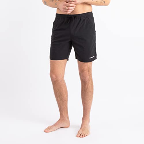 Banks Journal Label Elastic Boardshort for Men, Cotton Men’s Shorts for Swimming, Surfing, Beach4