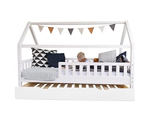 Ehrenkind® Hausbett Royal | Kinderbett mit Rausfallschutz |...