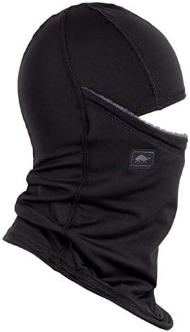 Turtle Fur Quantum Comfort Shell UV Comfort Plush Lined Hinged Balaclava, Black