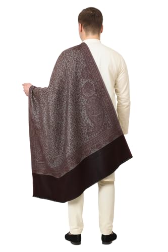Image of Men's Kashmiri Wool Jamawar Shawl
