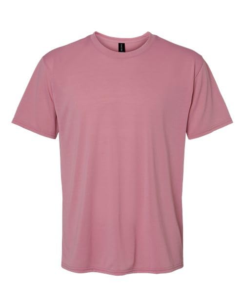 T-shirt performance polyester anti-humidité Gildan XXL prune lot de 2
