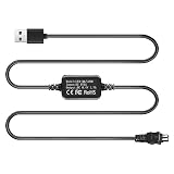 AC-L200 USB Charger Power Cord for Sony Handycam DCR-SX40 DCR-SX41 DCR-SX44 DCR- SX45 DCR-SX60 DCR-DVD 108 DCR-DVD 308 Replaces AC-L25 Power Adapter.