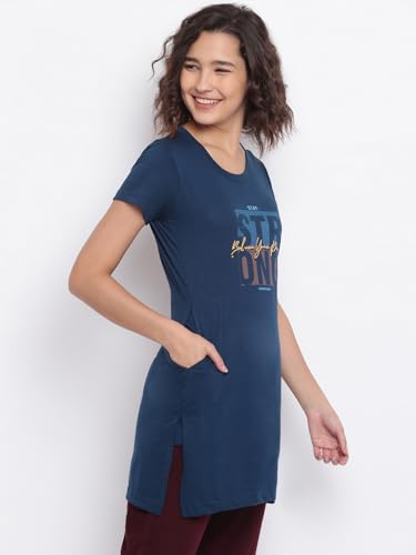 Image of Duchess Regular Fit Women Stylish Long Top | Tshirt for Women