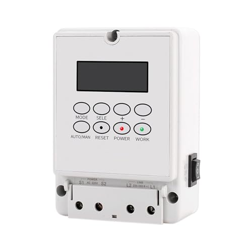Interruptor temporizador digital de timbre programable a 220V y 80 grupos por microcomputadora 3