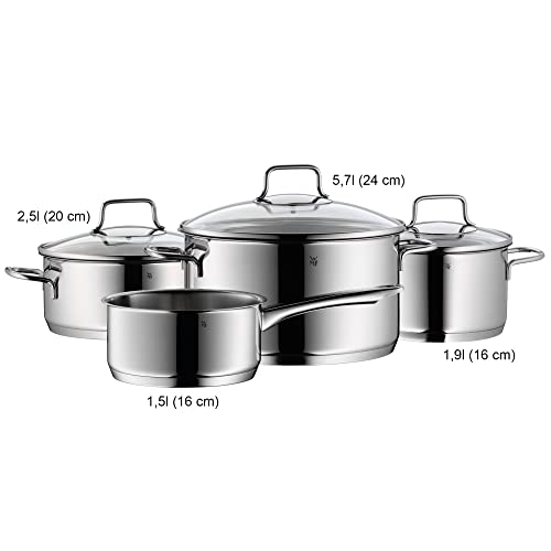 WMF Astoria Topfset 4-teilig für Induktion und Herdarten