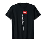 Switzerland Signature Swiss Flag T-Shirt