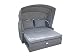 Produktbild Garten Lounge Sonneninsel Sofa Funktion Sitzgruppe Sitzecke Polyrattan grau
