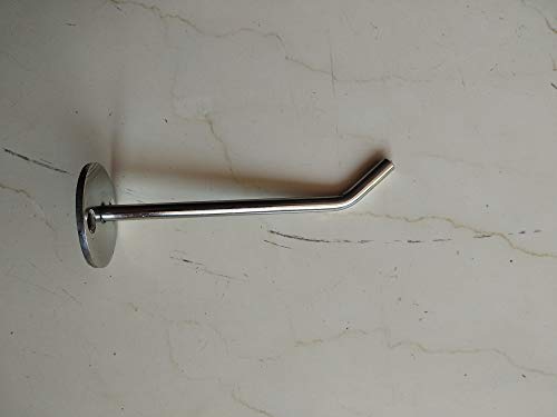 Q1 Beads 12 Pcs 4" Inch Stainless Steel Wall Mount Heavy Duty Display Hook Hanger for Mobile Shop,Counter Display with Hardware Fittings(4 Inches, 12 Pcs) 3 31PkoFb9N1L