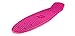 Ridge Skateboards Organics Gama Mini Cruiser Skateboard Deck, Unisex, Tabla de monopatín, Organics Range Mini Cruiser, Rosa, 55 cm