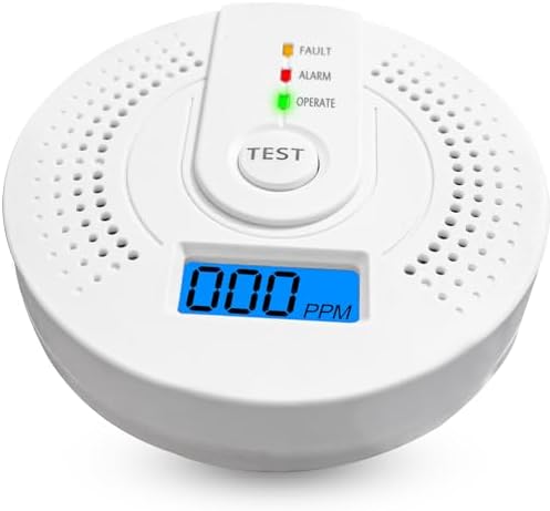 Carbon Monoxide Detector,Carbon Monoxide Alarm With LED display, CO ...