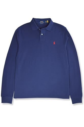 Polo Ralph Lauren Men's Custom Slim Fit Long Sleeve Polo Shirt2