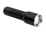 Elwis Big Bob Lampe torche LED super lumineuse rechargeable 500 lumens Zoom avant et zoom arrière Portée d'éclairage 135 m 74 g Indice IP44