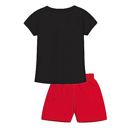 Image of Trampoline Girls Regular Fit T-Shirt and Shorts Set -Pack of 1
