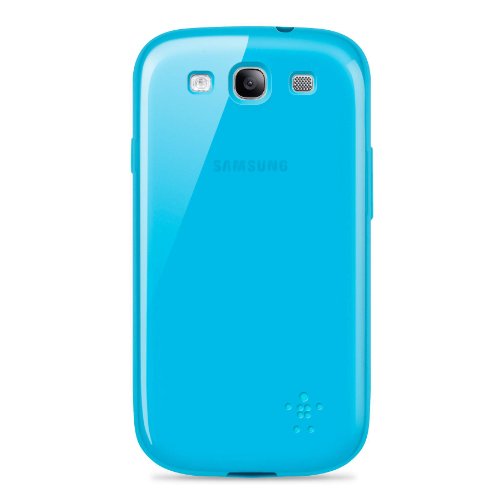 Belkin Grip Sheer Case/Cover for Samsung Galaxy S3 / S III (Blue)