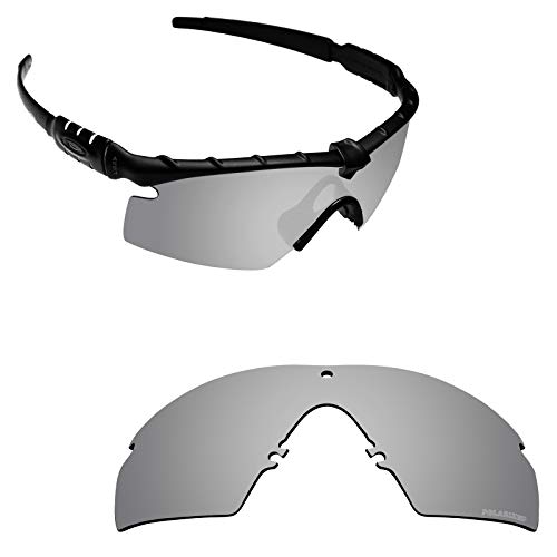 Image of Alphax Polarized Replacement Lenses for Oakley Si M Frame 3.0 OO9146 Sunglasses - Glare Reduction | Precision Cutting