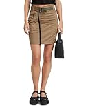 Einen originellen Look G-Star RAW Women\'s Skirts Zip Skirt Wmn, Beige (Safari D24615-D574-B444), 26