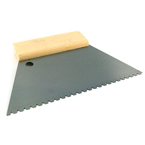 Schwan Kleberspachtel Zahnspachtel nach TBK 180/250 mm, gezahnt, ungezahnt Holzrücken Größen: A1 A2 A3 A4 A5 B1 B2 B3 B4/S4 B11 C1 C2 C3 C4 C5 (180 mm, B3)