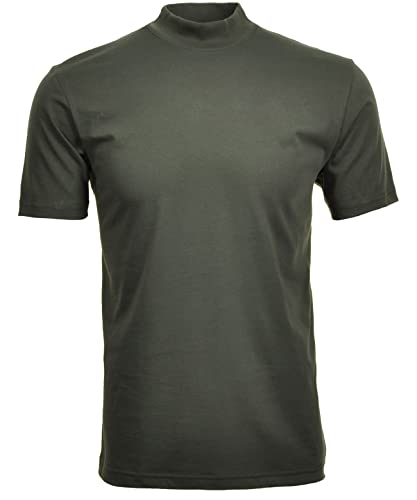 Preisvergleich Produktbild Ragman Herren Stehkragenshirt Kurzarm M, Khaki-308