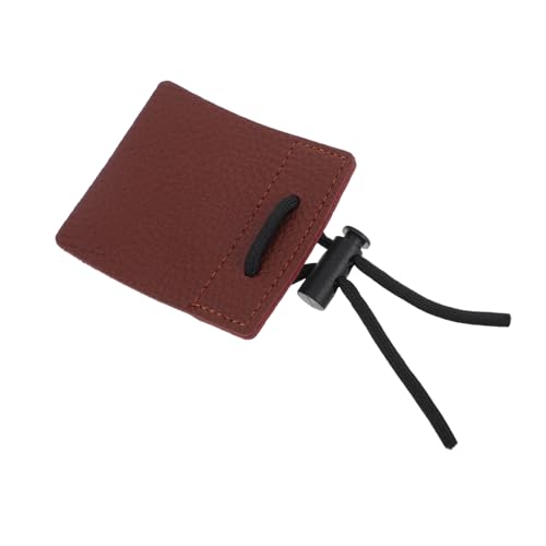 GALPADA Traditional Finger Guard Leather Finger Protector Glove for Shooting Practice