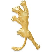 Core Gold 14k Panther Pendant