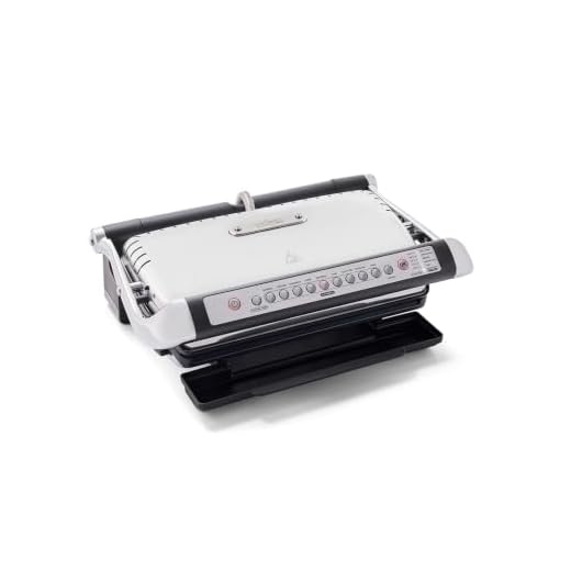 All-Clad AutoSense Stainless Steel Indoor Grill, Panini Press XL Automatic Cooking 1800 Watts Smokeless, Removable Plates, Dishwasher Safe