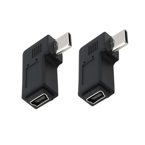 HSEUOPV Type-C Male to Mini USB Female Adapter Converter, This