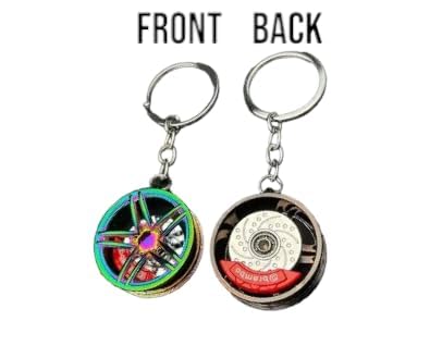 Image of UMANI Premium Stainless Steel Keychain Metal For Gifting With Key Ring Anti-Rust alloy Metal Keychain for bikes and cars