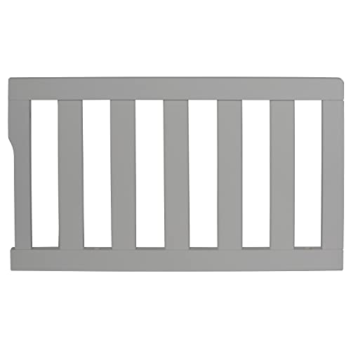 Dream On Me Convertible Crib Toddler Guard Rail In Pebble Grey, Converts Cribs To Toddler Beds, Solid Wood Construction #TOP17