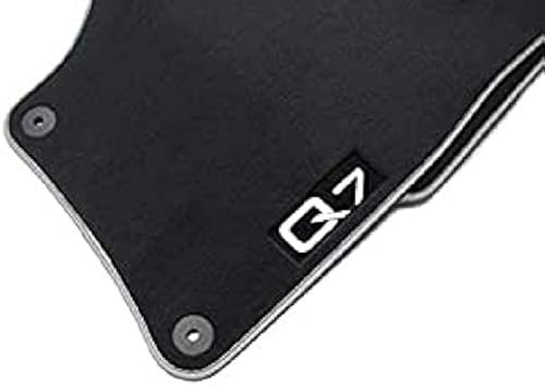 Tapis de sol textile Audi contre l'usure de la moquette set de 4 tapis noir gris 4L1061270PBMNO