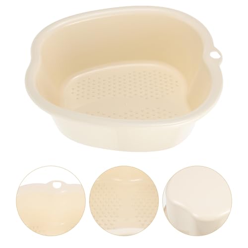 Balde para pies de plástico grueso portátil para spa en casa miniatura 7