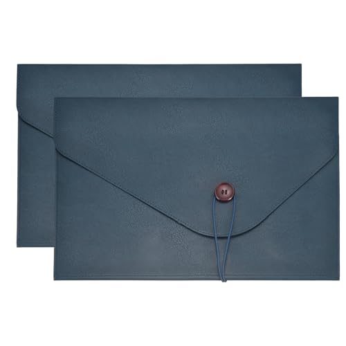 Carpeta de archivos A4 de cuero PU PATIKIL el regalo ideal para hombres y mujeres