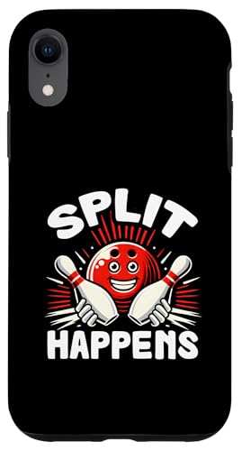Split Happens ���[�����X�ȃ{�E���[ �Ί� �{�[�����O�{�[�� �X�}�z�P�[�X iPhone XR �p