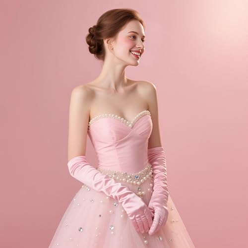 Women Gloves for for Wedding, Tea Party, Cosplay, Costume