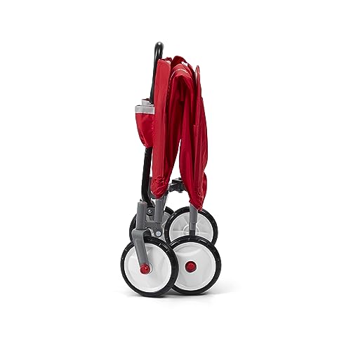 Image of Radio Flyer EZ Folding Wagon, Folding Trolley for kids, garden and cargo