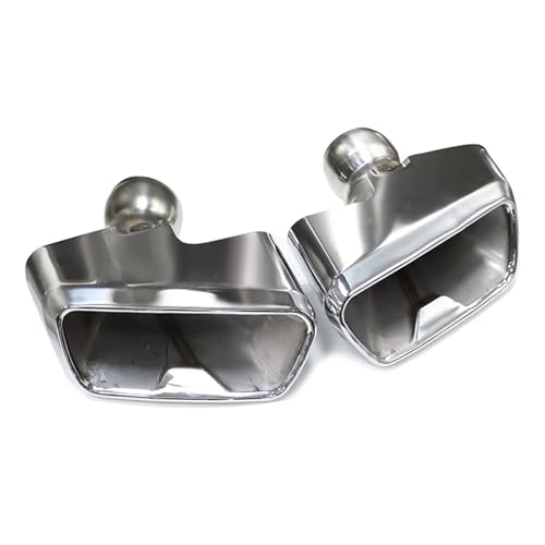 Embout d'échappement de voiture pour BMW G30 G31 530i 540i silencieux inox argent