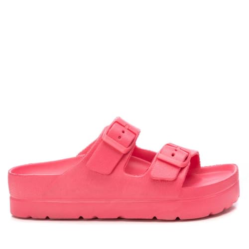 XTI - Chancla Niña Fucsia - Calzado Cómodo y Versátil - Moda casual - Modelo 15127301 (Talla 37)