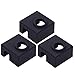 SHUAIGUO 3 szt. MK9 Hotend silikonowe etui ochronne kompatybilne z Ender 3 Ender 3 Pro Ender 5 CR-10 10S S4 S5 Anet A8 Drukarka 3D