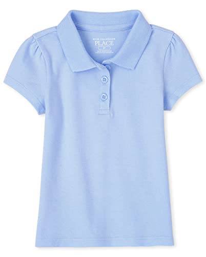 Image of The Children's Place baby-girls And Toddler Short Sleeve Pique Polo