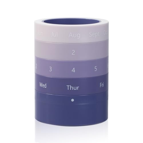 Comix Calender Pen Holder for Desk, Cute Platsic Pencil Holder,